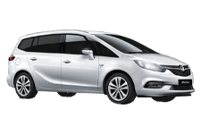 Van Hire Garforth - Vauxhall Zafira 7-Seater - Minibus hire Garforth